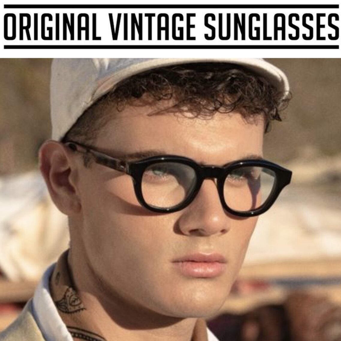 ottica cannone occhiali da vista uomo original vintage sunglasses
